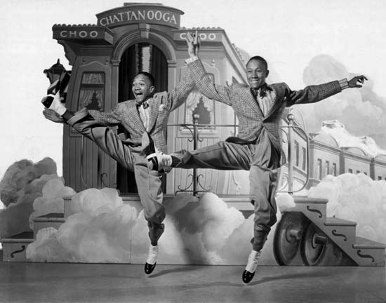 The Nicholas Brothers Tap Dancing